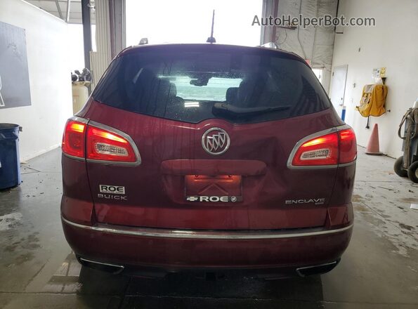 5GAKVCKD0GJ283937 2016 BUICK ENCLAVE Maroon 