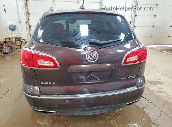 5GAKVCKD4GJ110132 2016 BUICK ENCLAVE Brown Rear view