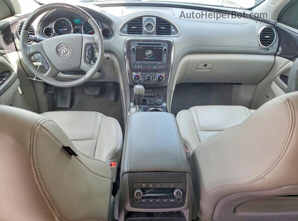 5GAKVCKD4GJ308094 2016 BUICK ENCLAVE White Widok deski rozdzielczej