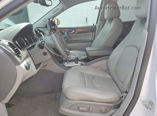 5GAKVCKD4GJ308094 2016 BUICK ENCLAVE White Widok wnętrza z przodu