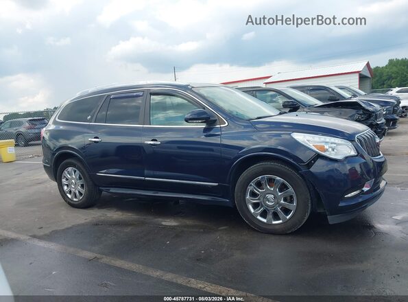5GAKVCKD4HJ111153 2017 BUICK ENCLAVE Dark Blue Vista interior trasera