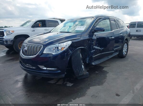 5GAKVCKD4HJ111153 2017 BUICK ENCLAVE Dark Blue Vista tres cuartos delantera izquierda