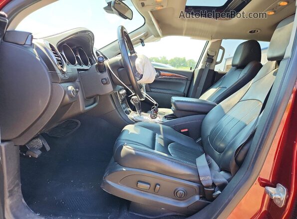5GAKVCKD5HJ119438 2017 BUICK ENCLAVE Red Widok wnętrza z przodu