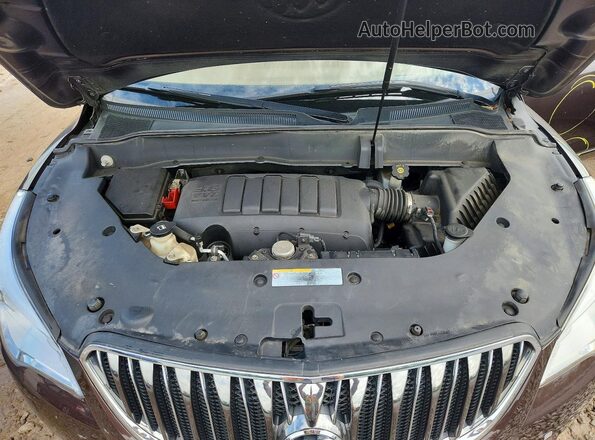 5GAKVCKD5HJ178442 2017 BUICK ENCLAVE Коричневый Вид подкапотного пространства