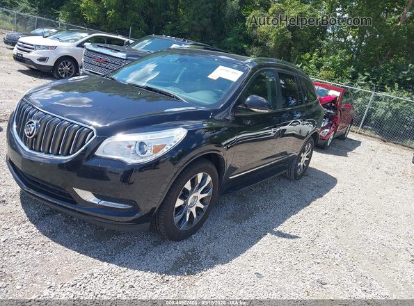 5GAKVCKD5HJ234119 2017 BUICK ENCLAVE Черный Передняя левая четверть