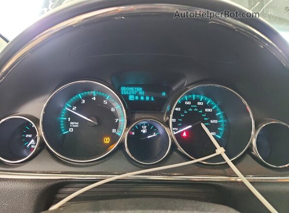 5GAKVCKD7GJ123005 2016 BUICK ENCLAVE Black Instrument cluster view