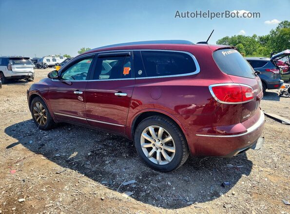 5GAKVCKD8GJ206085 2016 BUICK ENCLAVE Красный Задняя левая четверть