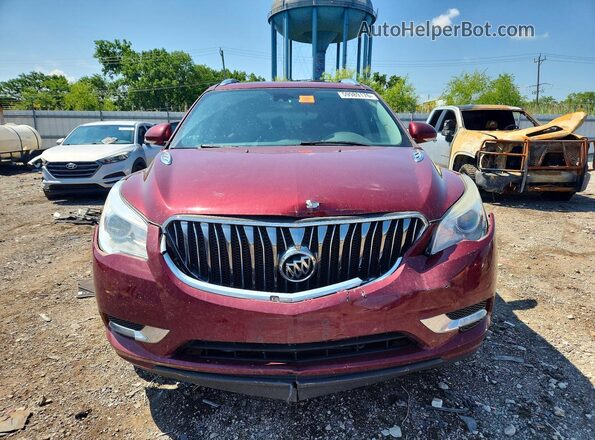 5GAKVCKD8GJ206085 2016 BUICK ENCLAVE Красный Вид спереди