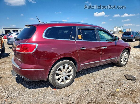 5GAKVCKD8GJ206085 2016 BUICK ENCLAVE Красный Задняя правая четверть