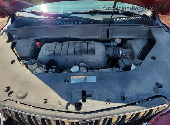 5GAKVCKD8GJ206085 2016 BUICK ENCLAVE Красный Вид подкапотного пространства