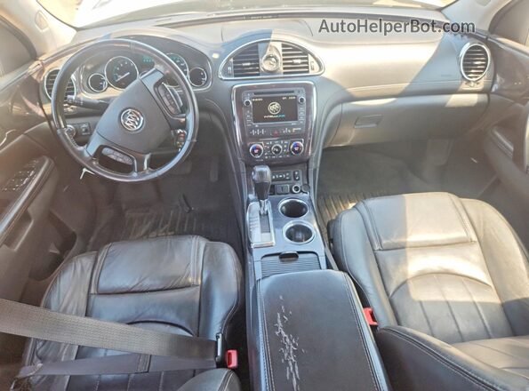 5GAKVCKD8HJ165605 2017 BUICK ENCLAVE White Dashboard view