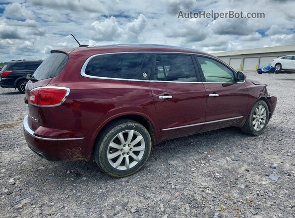 5GAKVCKD9GJ172738 2016 BUICK ENCLAVE Темно-бордовый Задняя правая четверть