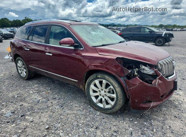 5GAKVCKD9GJ172738 2016 BUICK ENCLAVE Темно-бордовый Передняя правая четверть