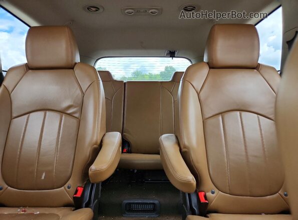 5GAKVCKD9GJ172738 2016 BUICK ENCLAVE Темно-бордовый Вид задних сидений