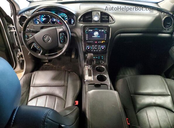 5GAKVCKD9HJ261260 2017 BUICK ENCLAVE White Dashboard view