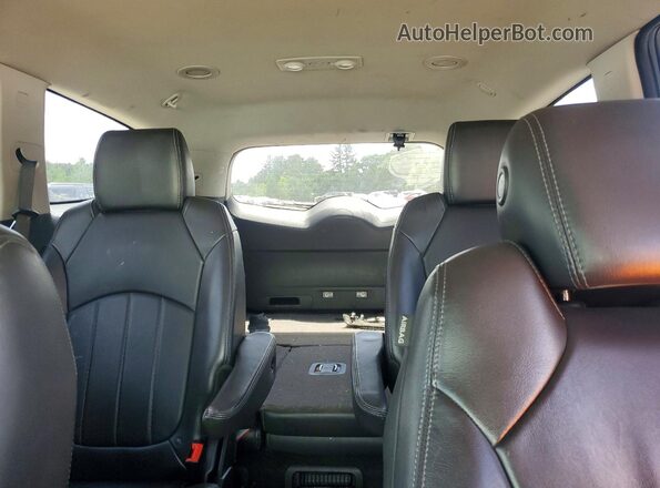 5GAKVCKDXHJ214108 2017 BUICK ENCLAVE Silver უკანა სავარძლების ხედი