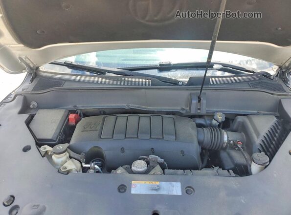5GAKVCKDXHJ214108 2017 BUICK ENCLAVE Silver ძრავის განყოფილების ხედი