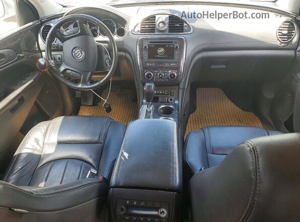5GAKVCKDXHJ214108 2017 BUICK ENCLAVE Silver წინა პანელის ხედი