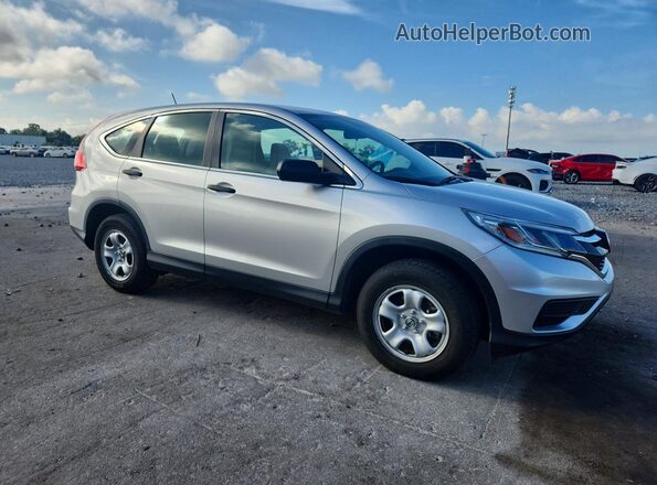 5J6RM3H33GL026056 2016 HONDA CR-V Silver Delantero derecho