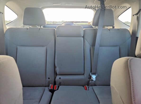5J6RM3H33GL026056 2016 HONDA CR-V Silver Vista de los asientos traseros