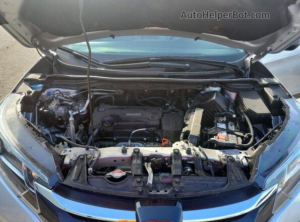 5J6RM3H33GL026056 2016 HONDA CR-V Silver Vista del compartimento del motor