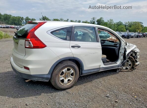 5J6RM3H38GL025467 2016 HONDA CR-V White Задня права чверть