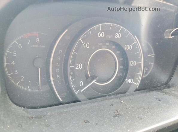 5J6RM3H38GL025467 2016 HONDA CR-V White Вид щитка приладів