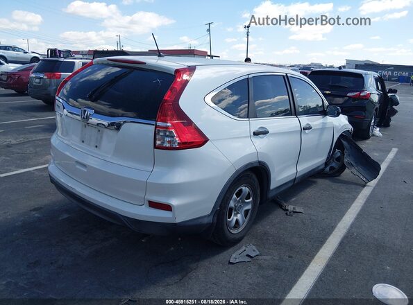 5J6RM3H39GL024375 2016 HONDA CR-V White Trasero derecho