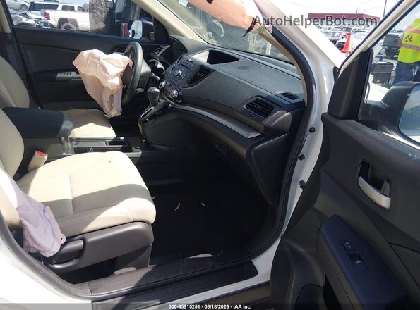 5J6RM3H39GL024375 2016 HONDA CR-V White Vista interior delantera