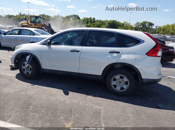 5J6RM3H39GL024375 2016 HONDA CR-V White Vista interior trasera