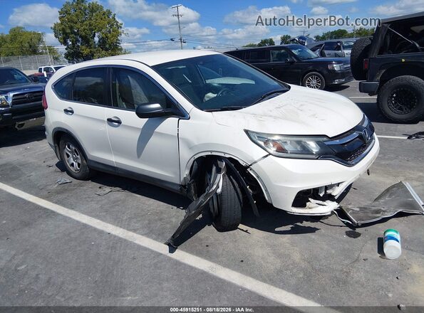 5J6RM3H39GL024375 2016 HONDA CR-V White Vista del cuadro de instrumentos
