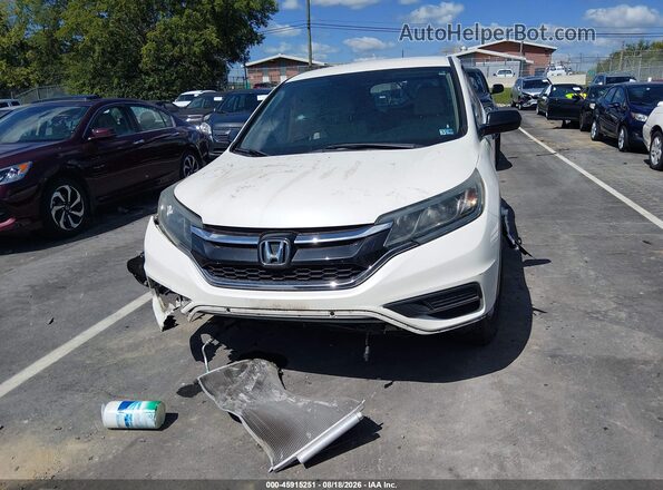 5J6RM3H39GL024375 2016 HONDA CR-V White Vista del salpicadero