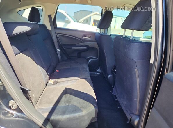 5J6RM3H46GL027050 2016 HONDA CR-V Black Вид задніх сидінь