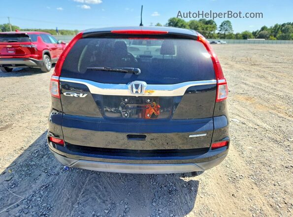 5J6RM3H46GL027050 2016 HONDA CR-V Black Вид ззаду