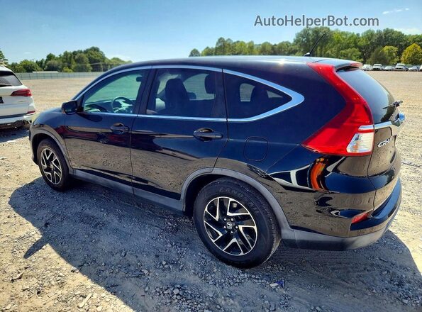 5J6RM3H46GL027050 2016 HONDA CR-V Black Задня ліва чверть
