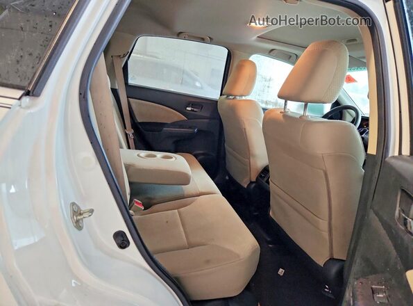 5J6RM3H50GL017204 2016 HONDA CR-V White Вид задньої частини салону