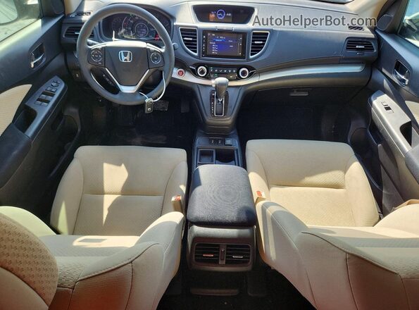 5J6RM3H54GL015634 2016 HONDA CR-V White Vista del salpicadero