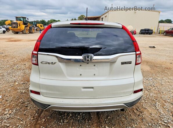 5J6RM3H55GL013147 2016 HONDA CR-V White Rear view