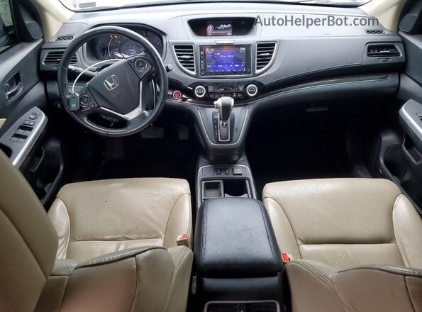 5J6RM3H73GL018946 2016 HONDA CR-V Белый Вид панели приборов