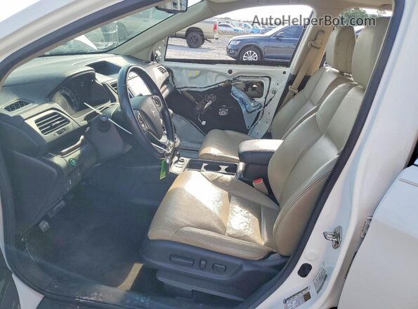 5J6RM3H79GL001665 2016 HONDA CR-V Белый Вид салона спереди