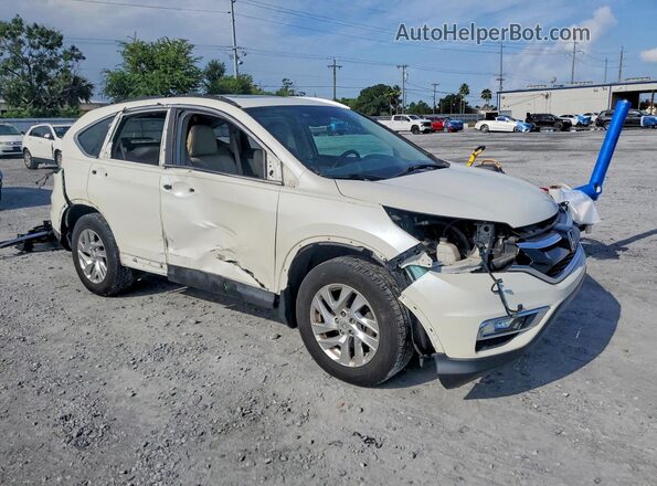 5J6RM3H79GL001665 2016 HONDA CR-V Белый Передняя правая четверть