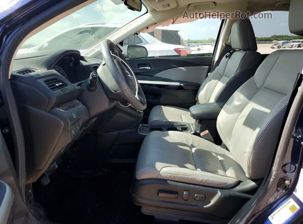 5J6RM3H79GL021124 2016 HONDA CR-V Blue წინა სალონის ხედი