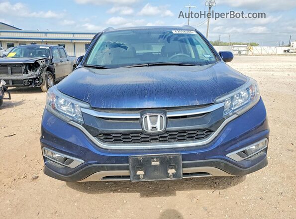 5J6RM3H79GL021124 2016 HONDA CR-V Blue წინა ხედი