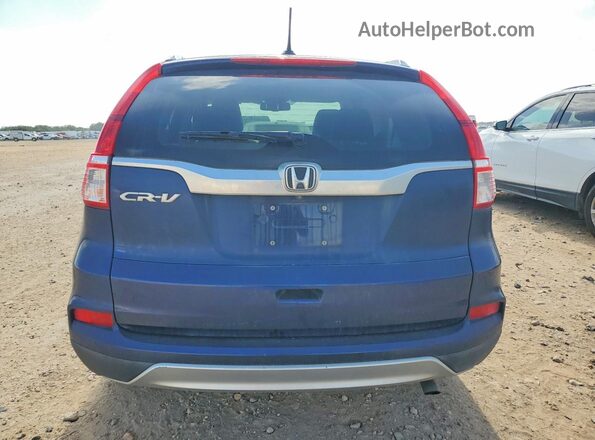 5J6RM3H79GL021124 2016 HONDA CR-V Blue უკანა ხედი