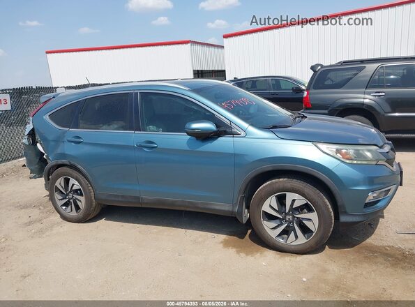 5J6RM3H90GL018212 2016 HONDA CR-V Синий Вид задней части салона