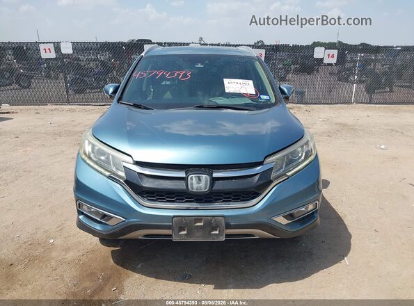5J6RM3H90GL018212 2016 HONDA CR-V Синий Вид щитка приборов