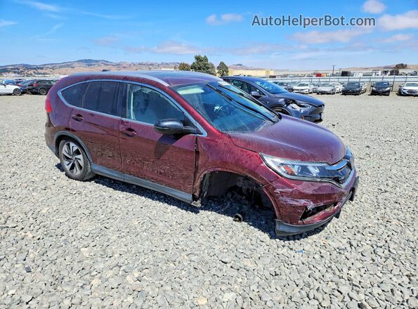 5J6RM3H90GL023619 2016 HONDA CR-V Burgundy Front right