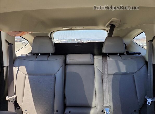 5J6RM3H90GL023619 2016 HONDA CR-V Burgundy Rear seats view