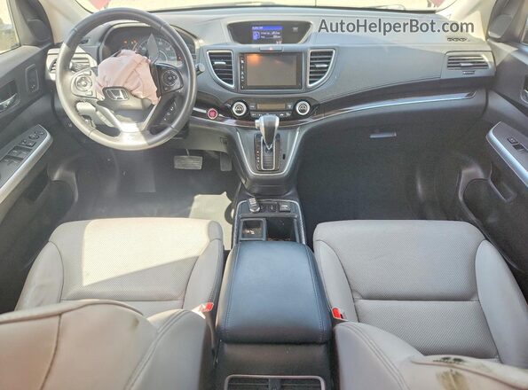 5J6RM3H90GL023619 2016 HONDA CR-V Burgundy Dashboard view