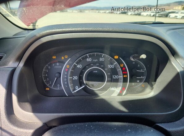5J6RM3H90GL023619 2016 HONDA CR-V Burgundy Instrument cluster view